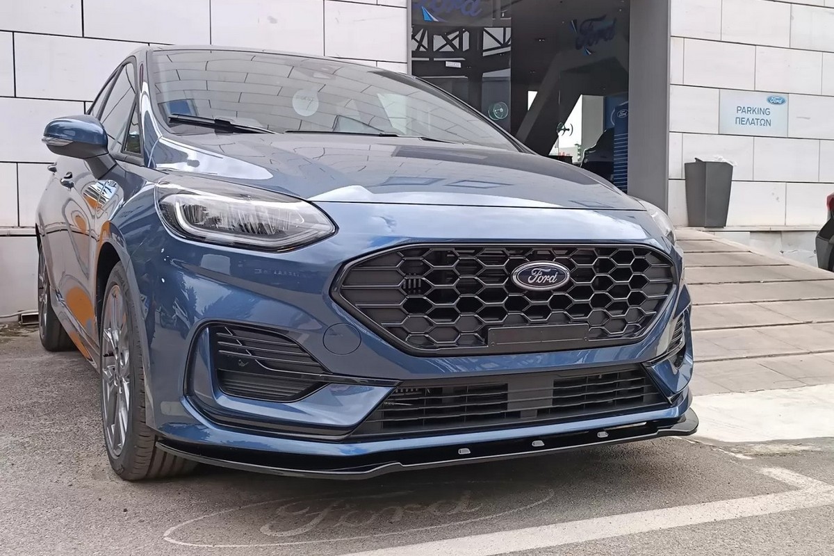 Frontspoiler passend für Ford Fiesta VII 2021-heute 5-Türer Schrägheck ABS