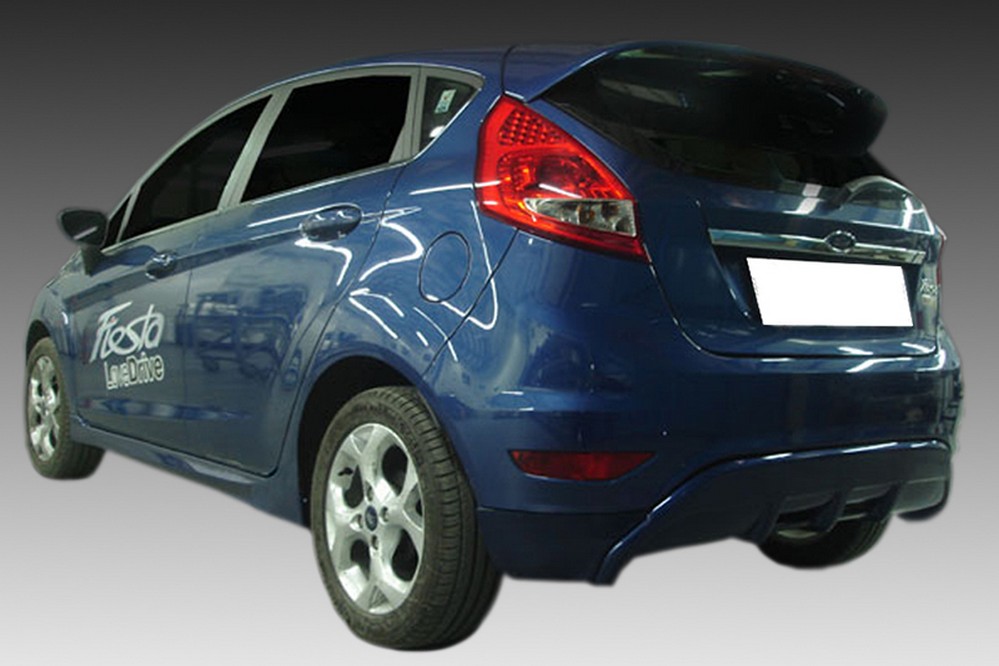 Achterdiffusor geschikt voor Ford Fiesta VI 2008-2017 3 & 5-deurs hatchback ABS