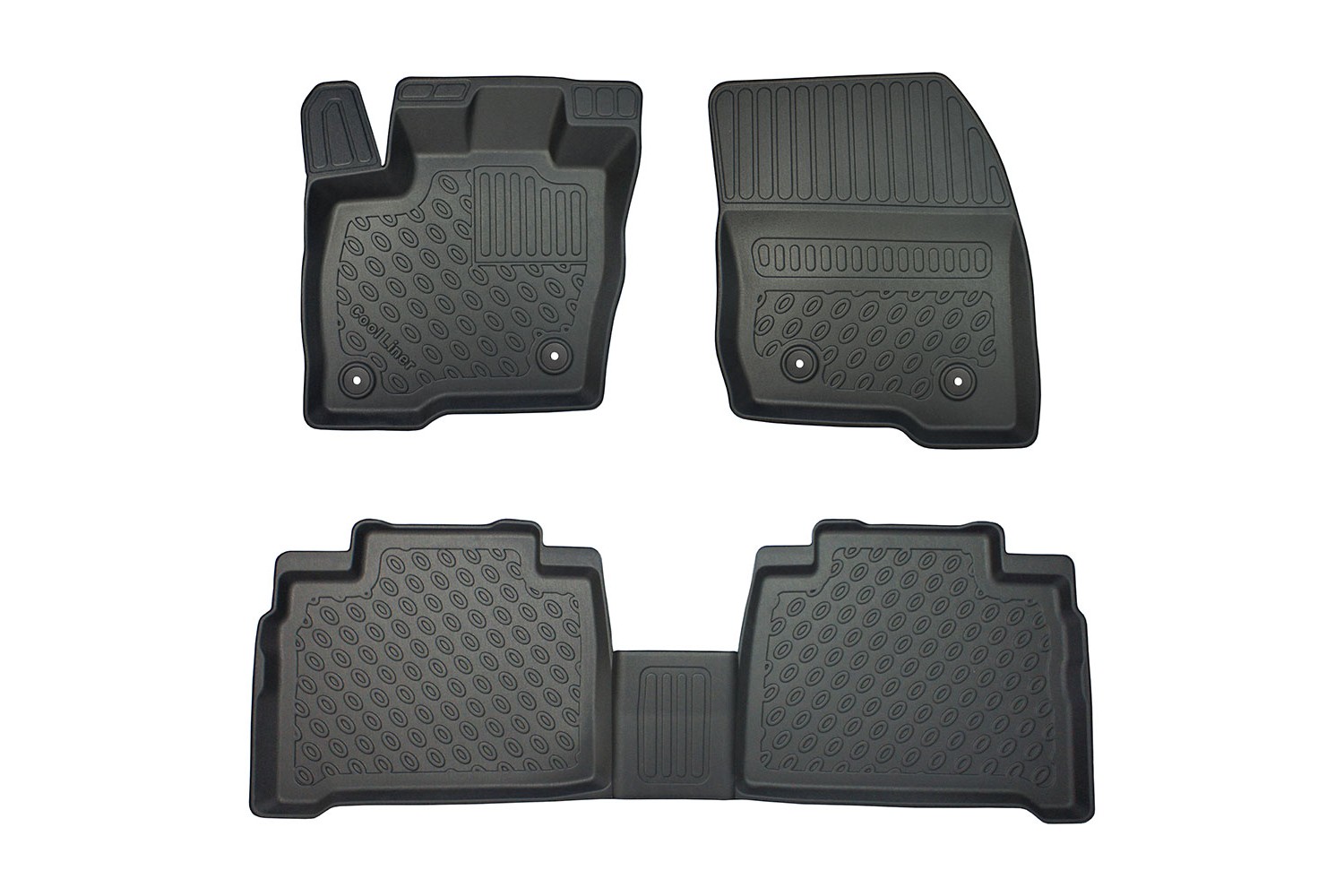 Tapis convient à Ford Galaxy III 2015-présent Cool Liner PE/TPE caoutchouc