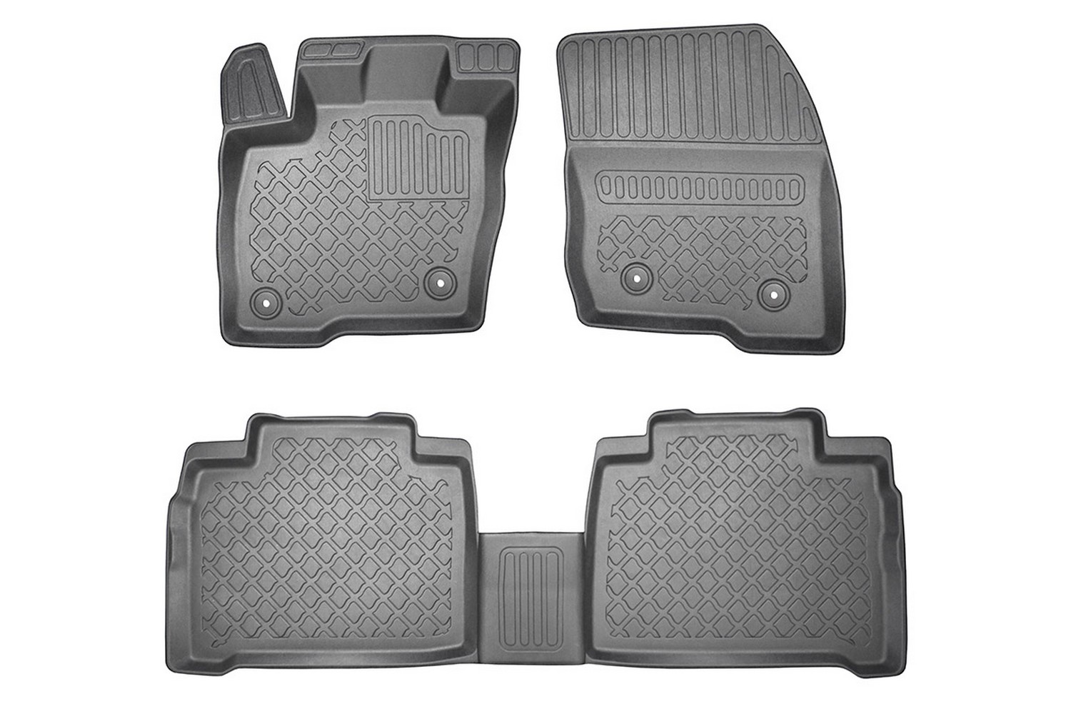 Tapis convient à Ford Galaxy III 2015-présent Guardliner PE/TPE caoutchouc