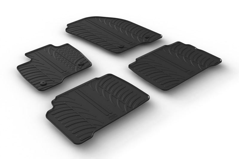 Tapis convient à Ford Galaxy III 2015-présent caoutchouc Rubbasol