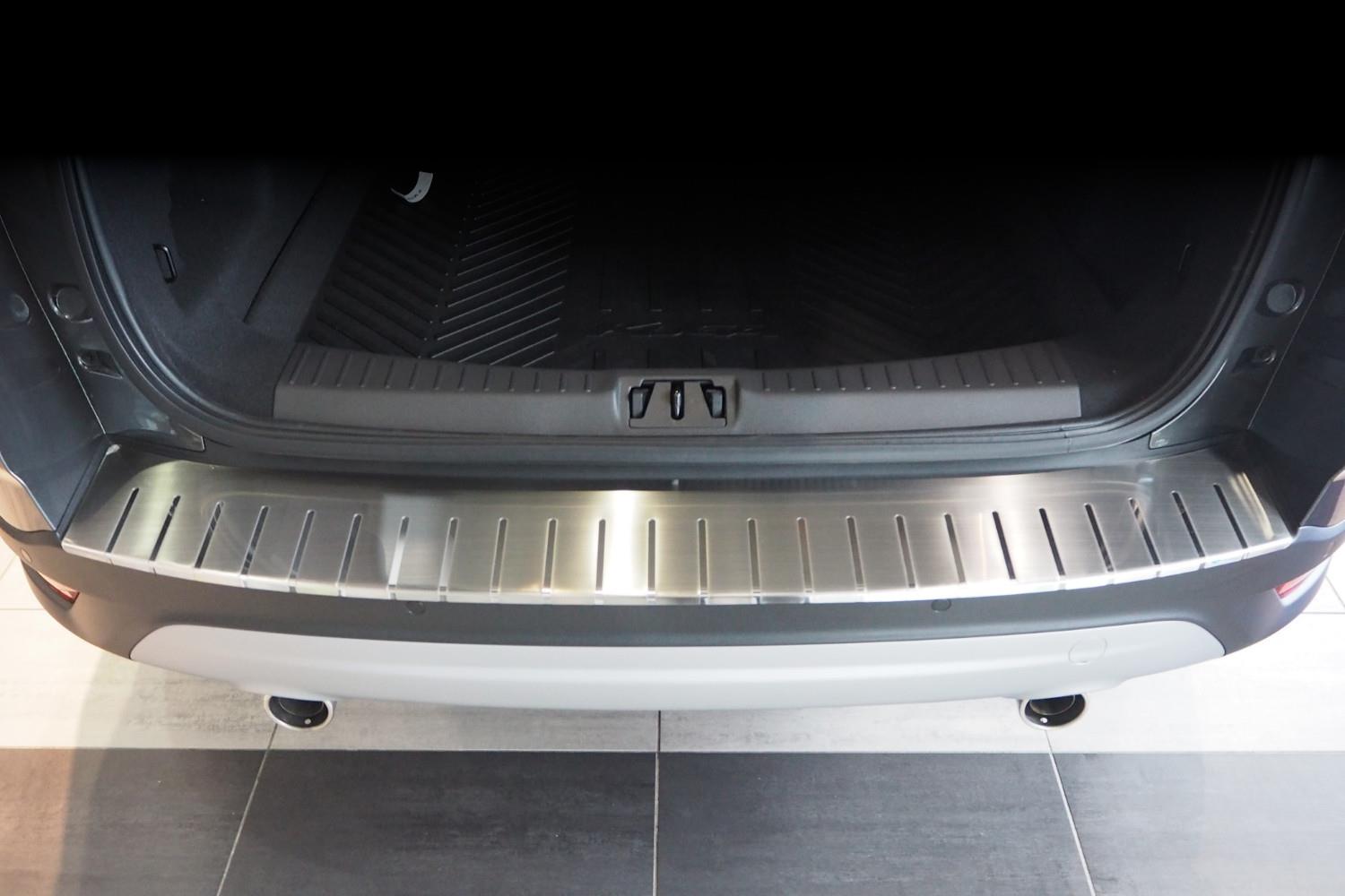 Rear bumper protector Ford Kuga II 2016 2019 stainless steel