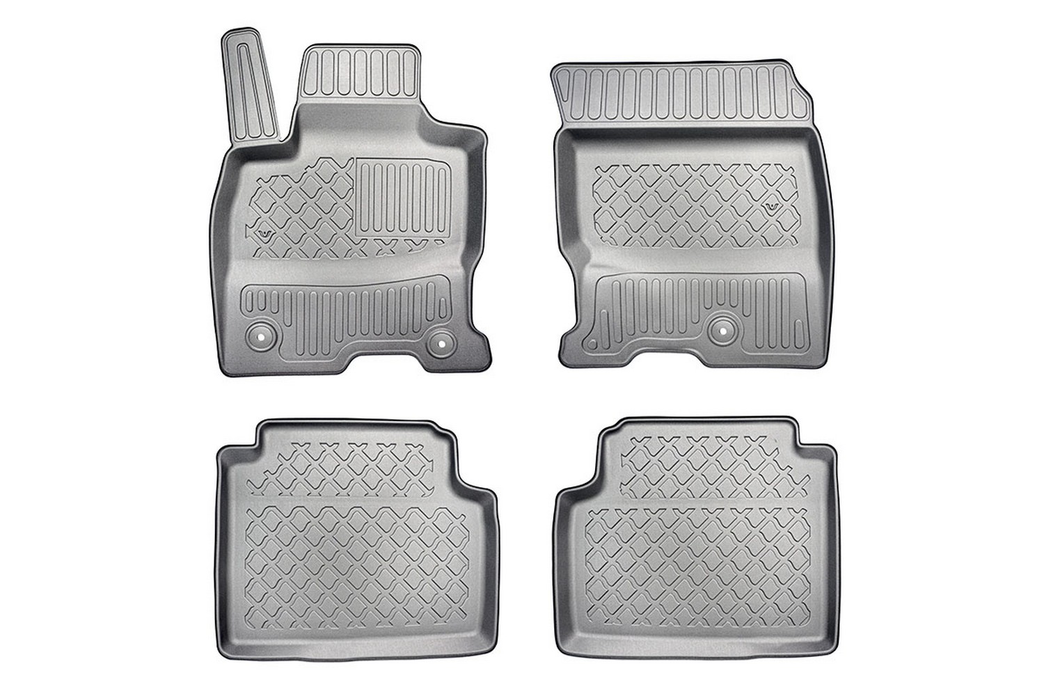 Car mats suitable for Ford Kuga III 2020-present Guardliner PE/TPE rubber