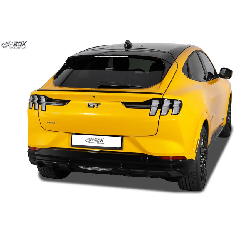 Boot spoiler lip Ford Mustang Mach-E 2020-present ABS - painted (2)