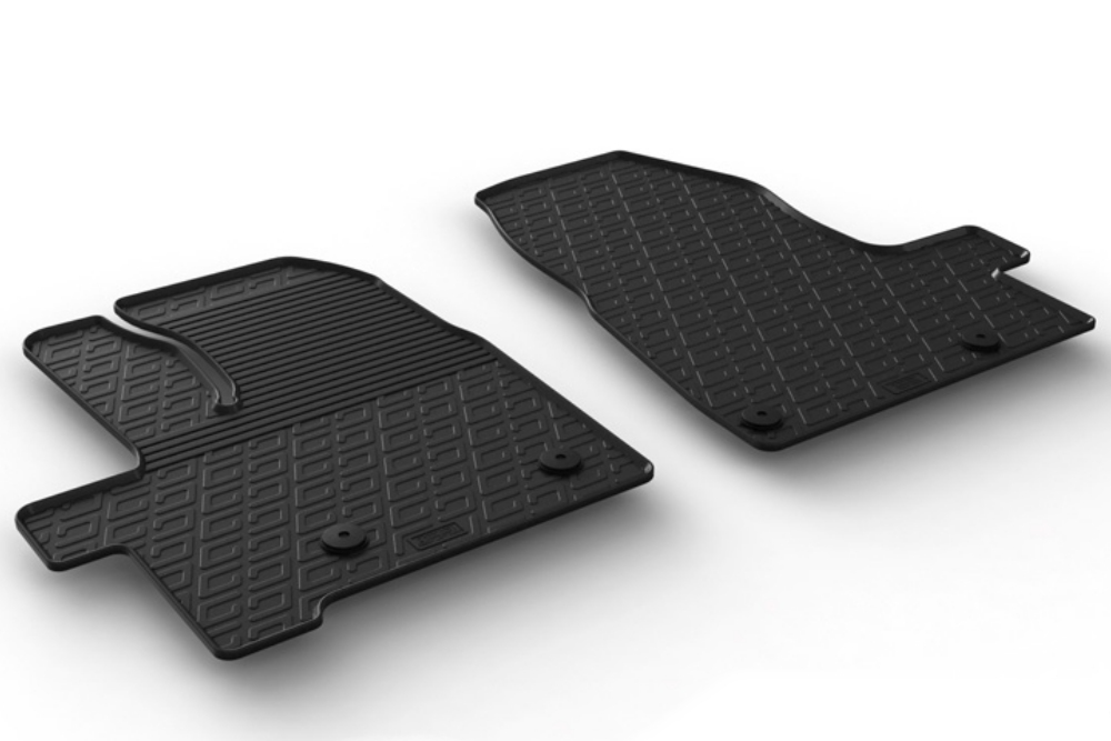 Tapis convient à Ford Tourneo Custom 2012-2022 caoutchouc Rubbasol