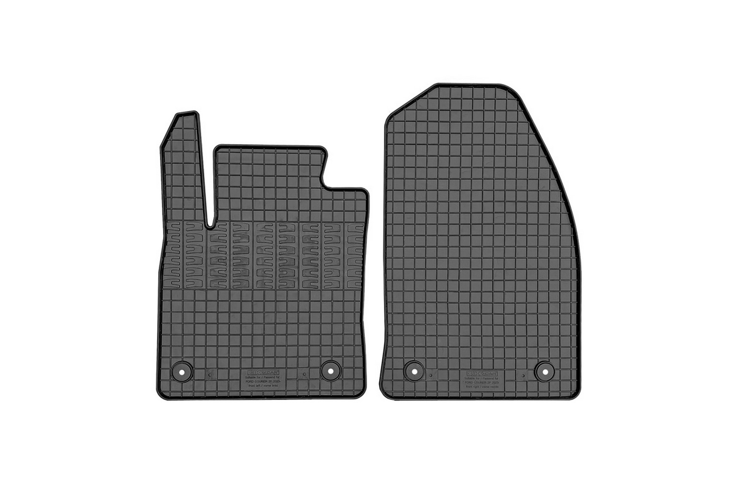 Car mats suitable for Ford Transit Courier II 2023-present rubber
