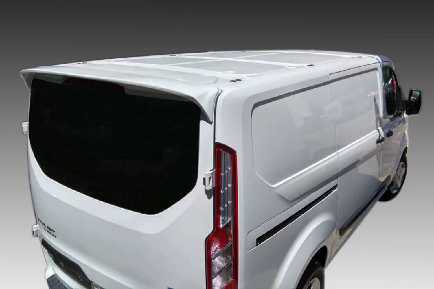 Kaufe Hinten Stamm Obere Spoiler Lippe Schwanz Dach Flügel Auto Außen Refit  Teile Fit Für Ford Transit Custom 2012-2019 doppel Tür Scheune