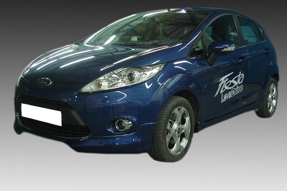 Front spoiler suitable for Ford Fiesta VI 2008-2013 3 & 5-door hatchback