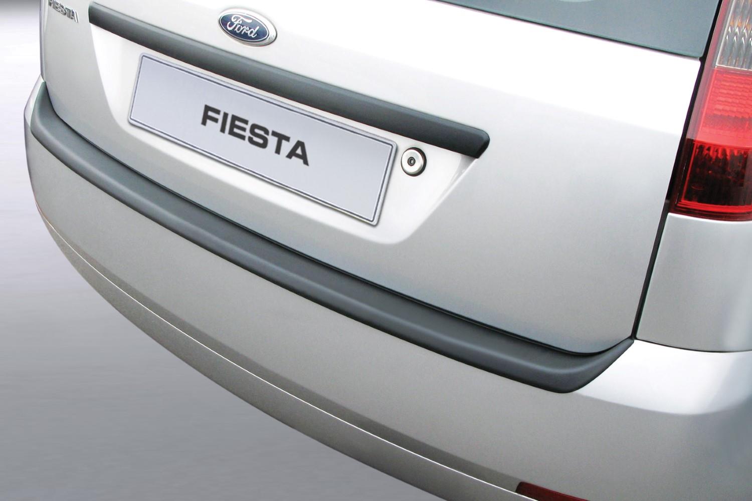 Für Ford Fiesta ab 2002-2006 Original TFS Premium Ladekantenschutz Schwarz ABS