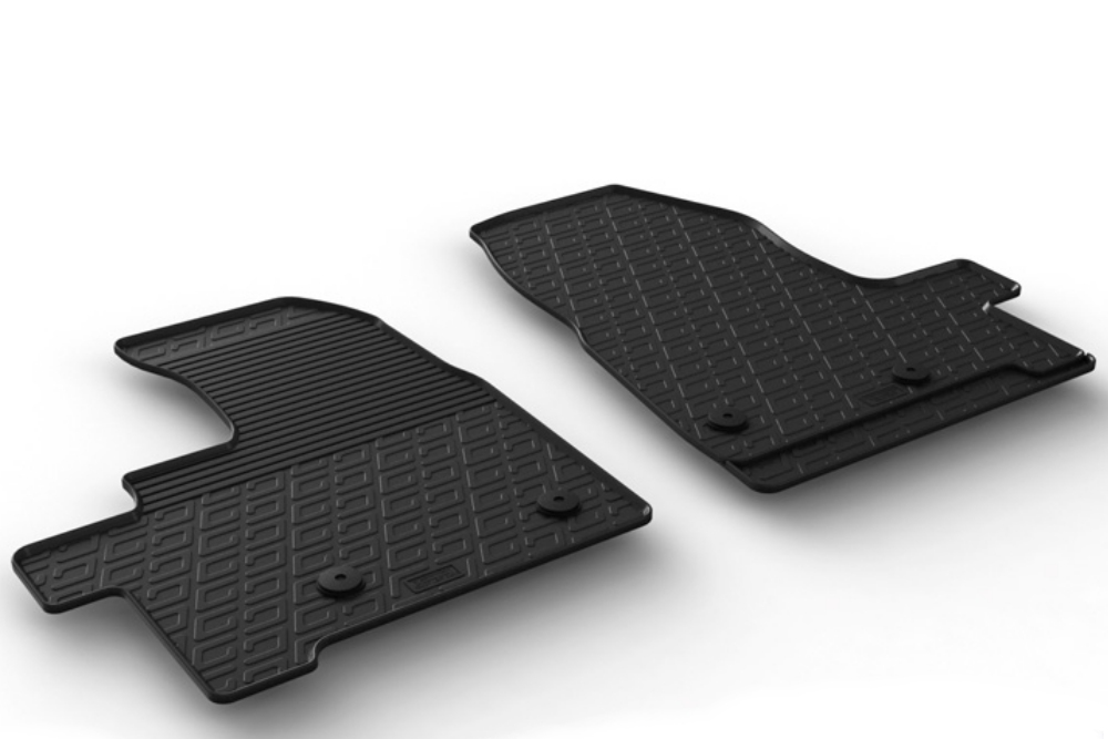 Hoop van Dijk Kwadrant Car mats Ford Transit Custom rubber | CarParts-Expert