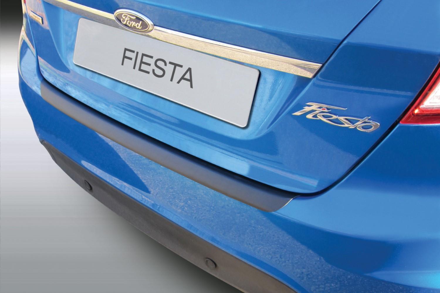 Ladekantenschutz passend für Ford Fiesta VI 2008-2017 3 & 5-Türer Schrägheck ABS - Mattschwarz