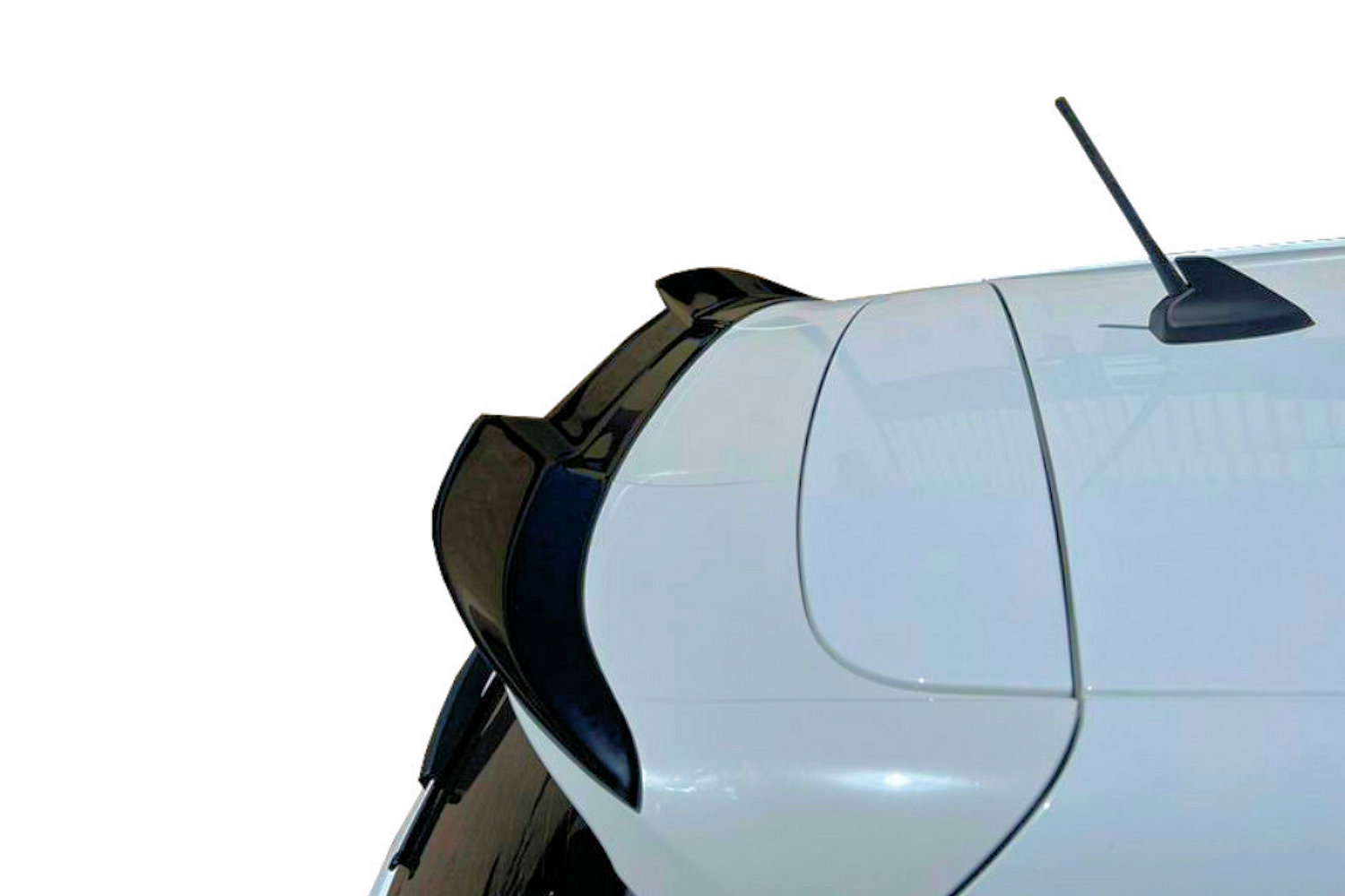 Roof spoiler lip suitable for Ford Fiesta VII 2017-present 5-door hatchback