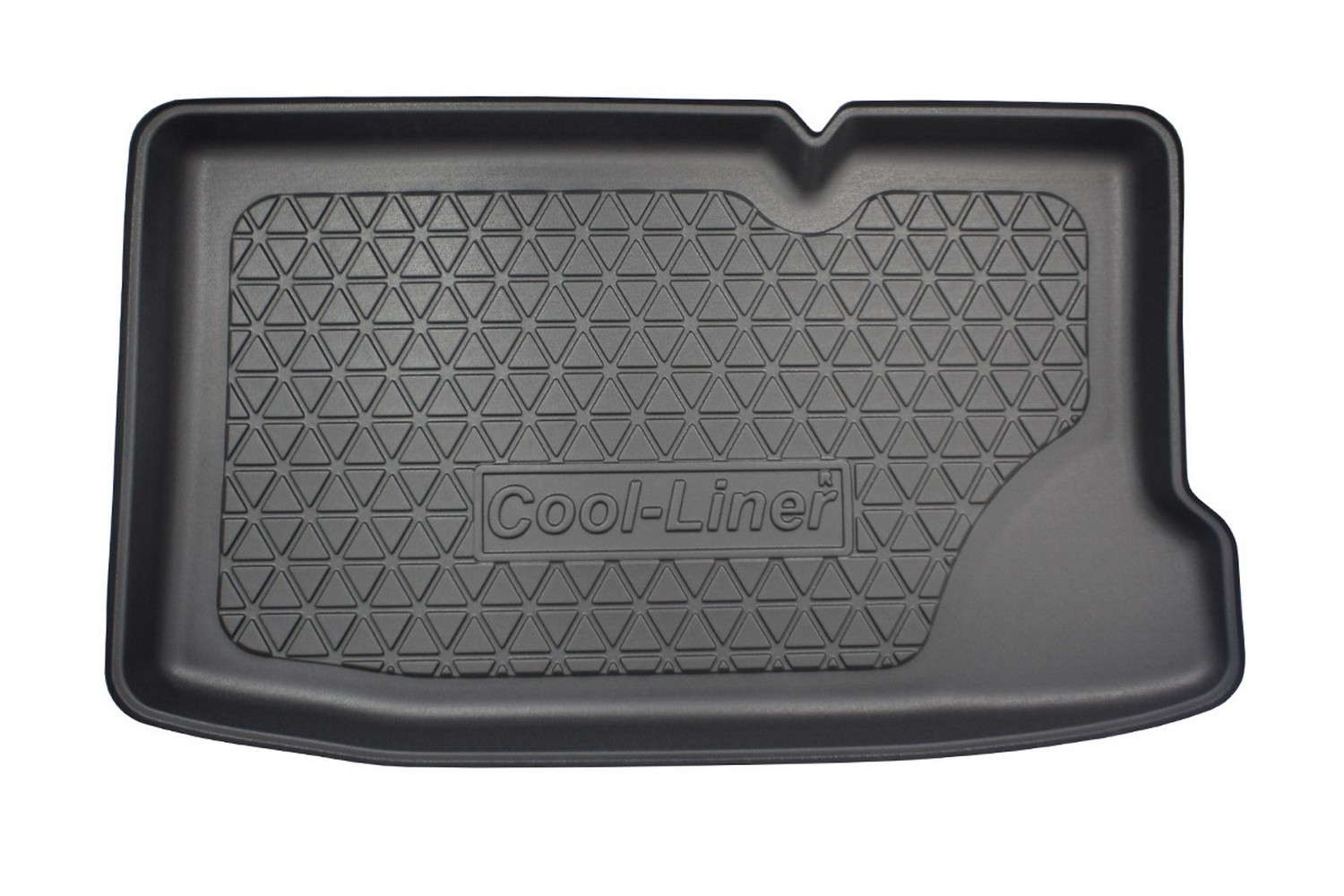 Boot mat suitable for Ford Ka+ 2016-present 5-door hatchback Cool Liner anti slip PE/TPE rubber