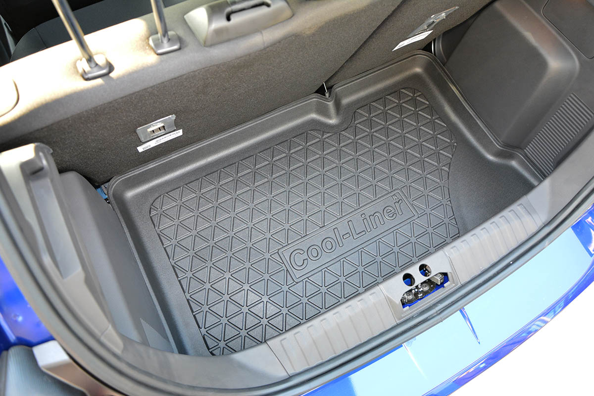 Tapis de coffre Ford Ka+ 2016-présent 5 portes bicorps Cool Liner antidérapant PE/TPE caoutchouc