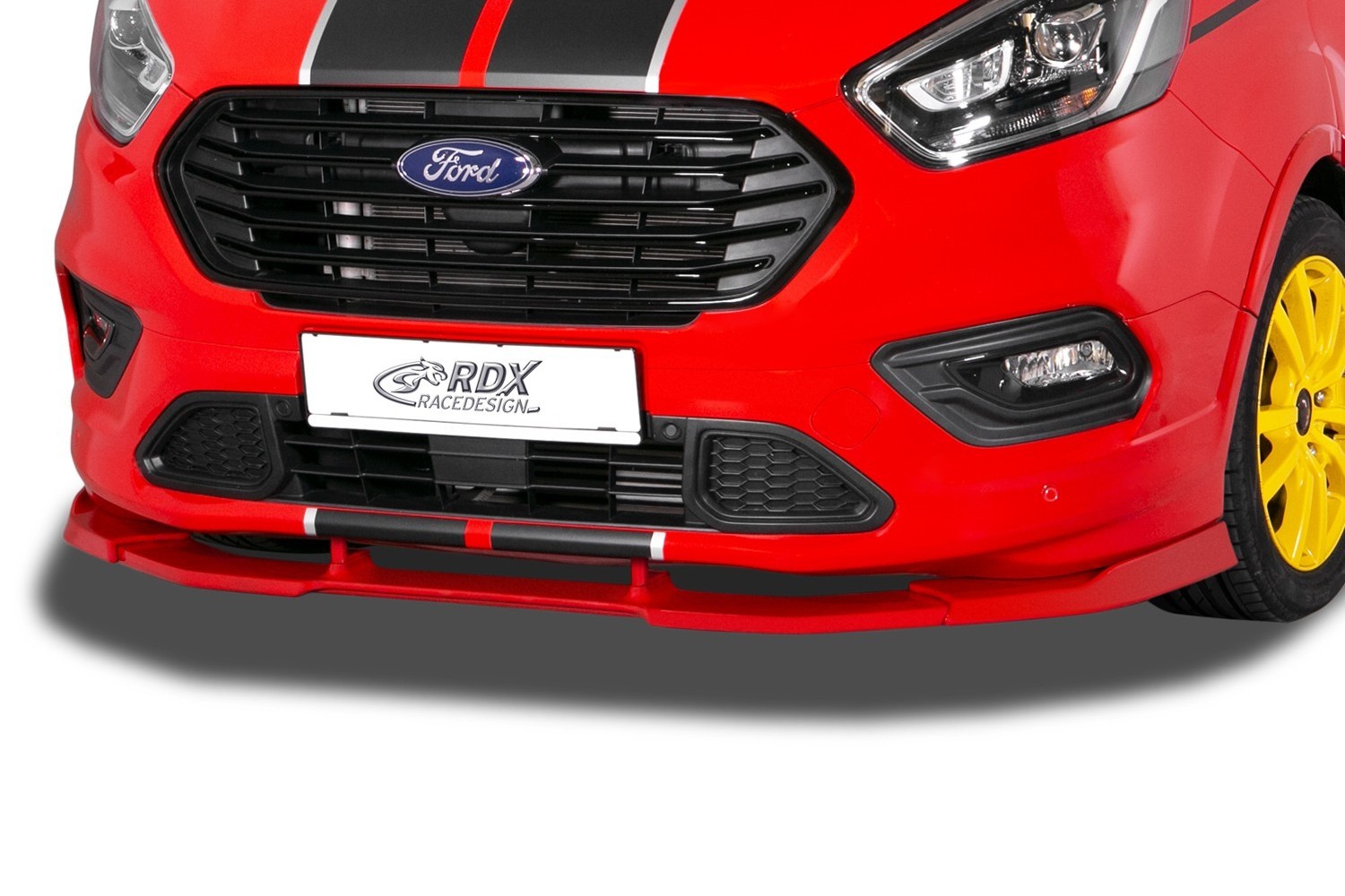 Front spoiler suitable for Ford Transit & Tourneo Custom 2018-2022 Vario-X PU
