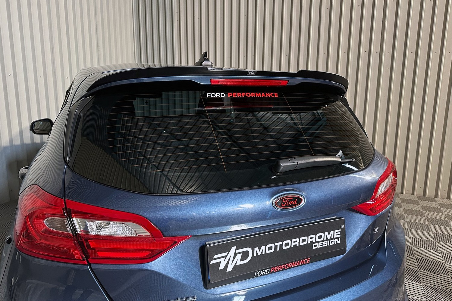 Boot spoiler lip suitable for Ford Fiesta VII 2017-present 3 & 5-door hatchback