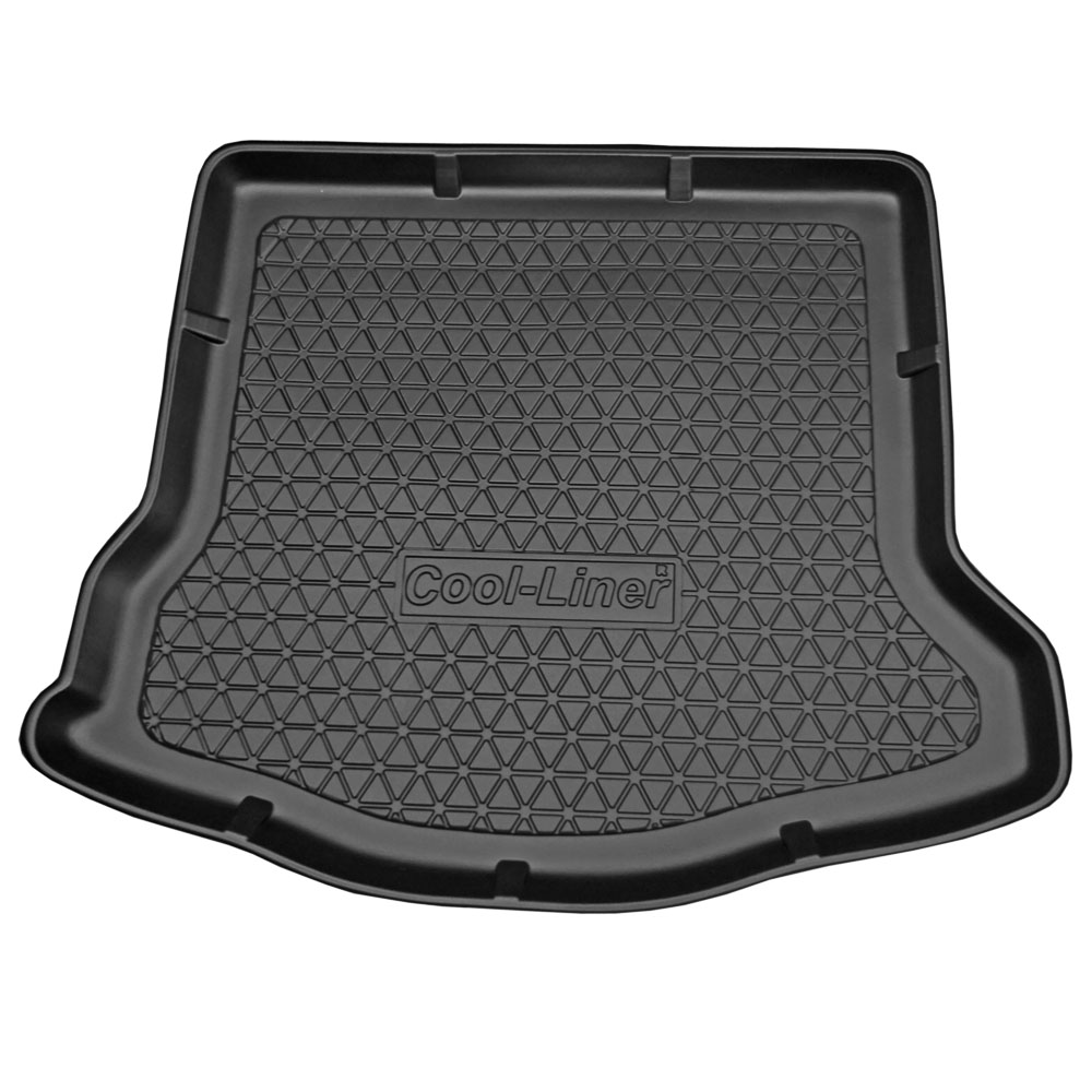 Tapis de coffre Ford Focus III 2010-2018 4 portes tricorps Cool Liner antidérapant PE/TPE caoutchouc