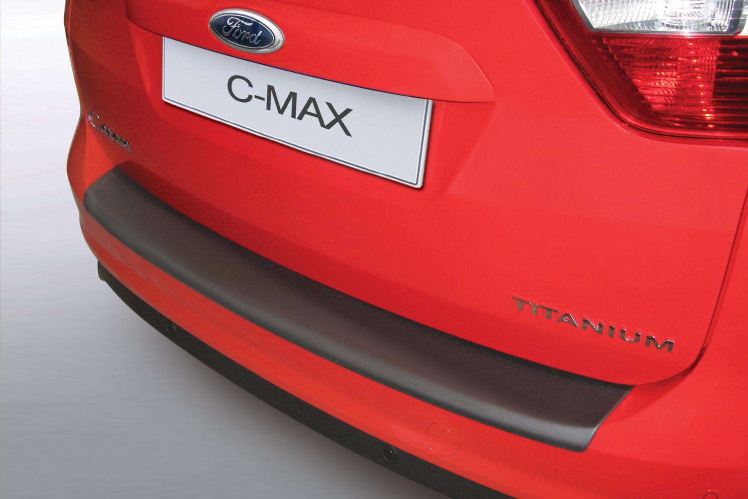 Bumperbeschermer geschikt voor Ford C-Max II 2010-2015 ABS - matzwart