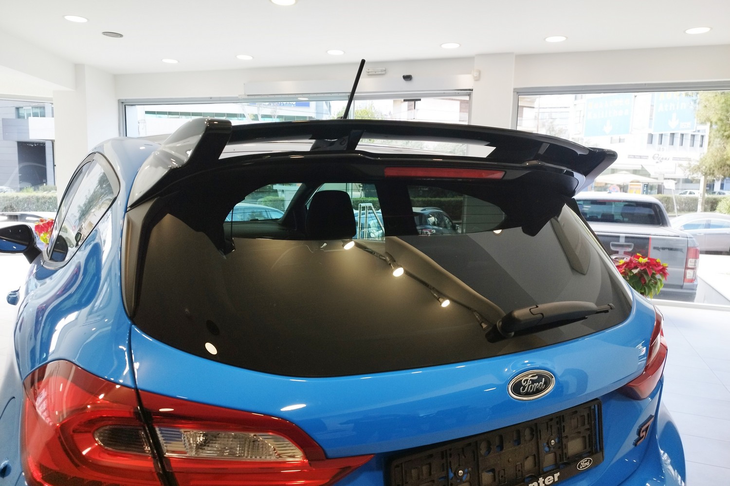 Dakspoiler geschikt voor Ford Fiesta VII 2017-heden 5-deurs hatchback