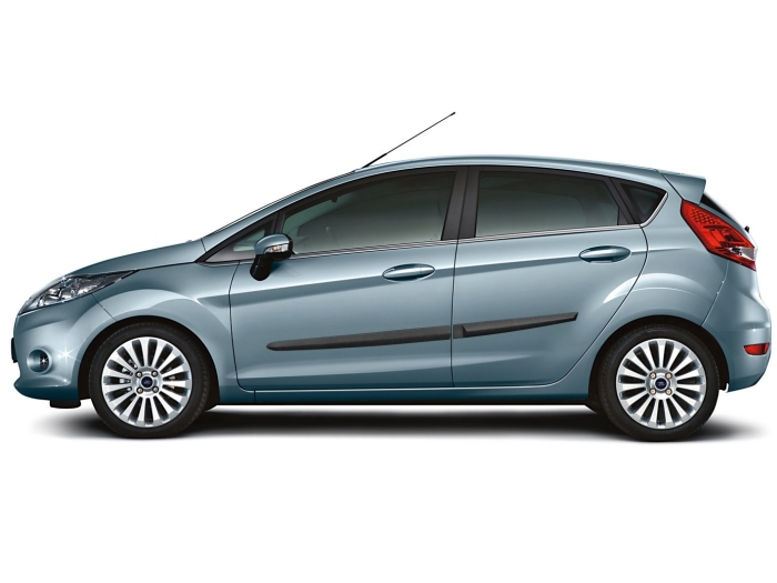 Seitenschutzleisten passend für Ford Fiesta VI 2008-2017 5-Türer Schrägheck Set