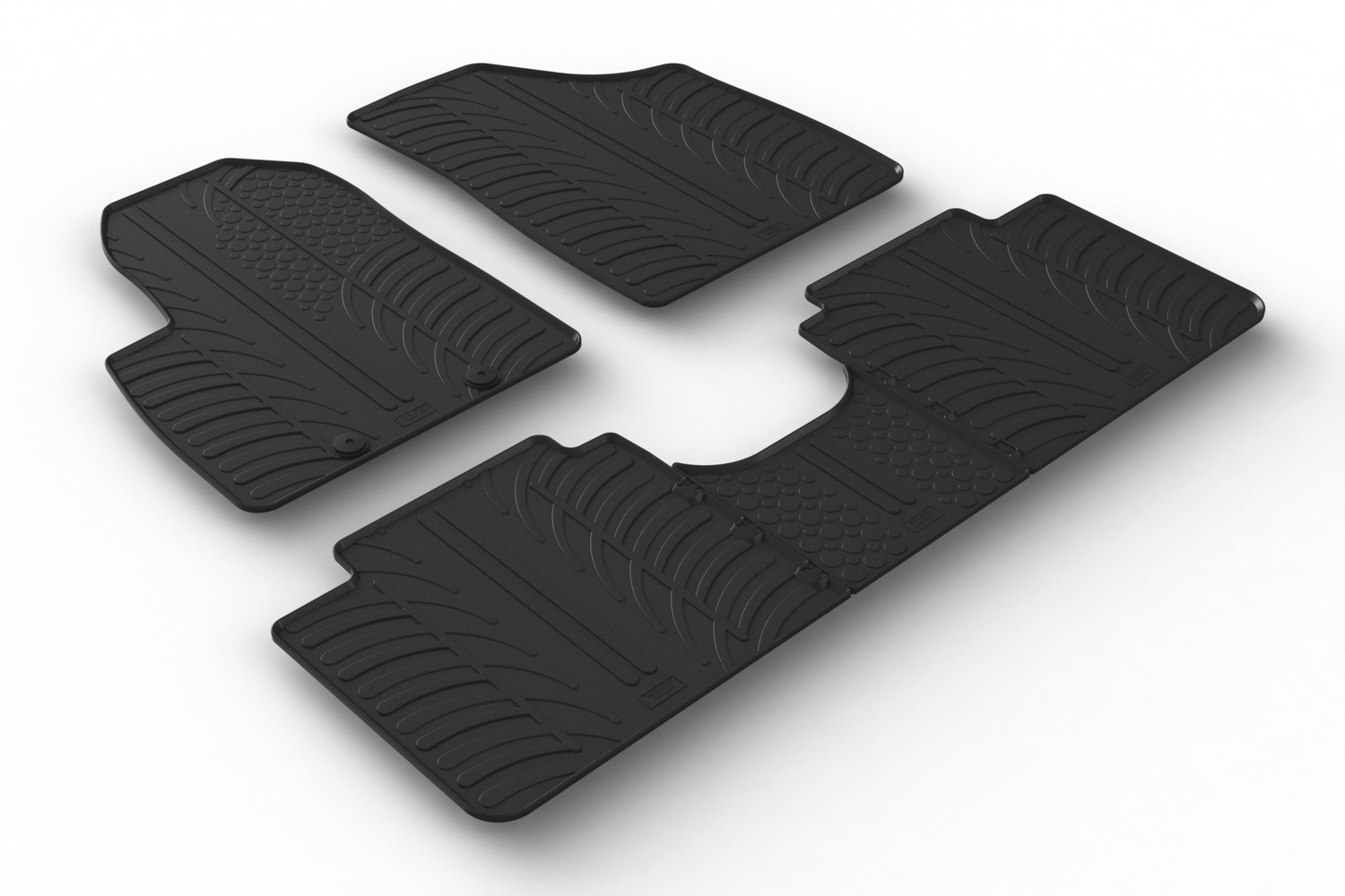 Automatten geschikt voor Forthing T5 Evo 2020-heden Rubbasol rubber
