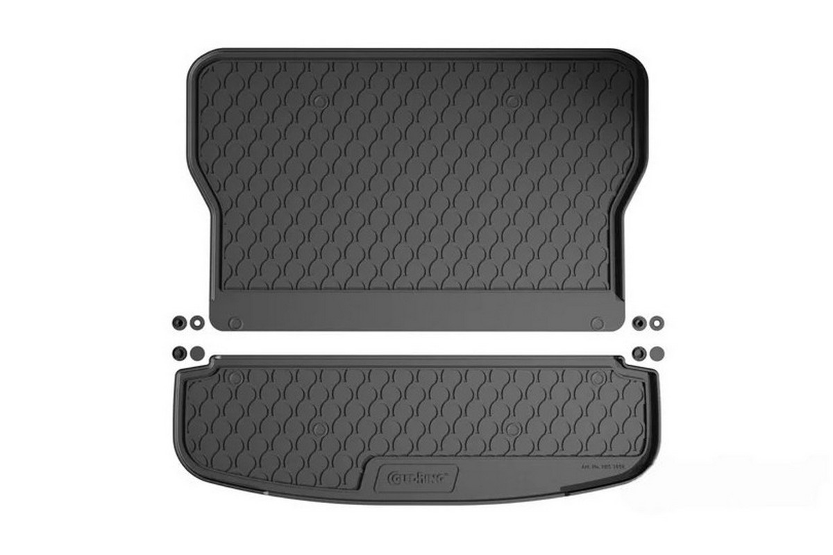 Boot mat suitable for Forthing U-Tour 2022-present anti slip Rubbasol rubber