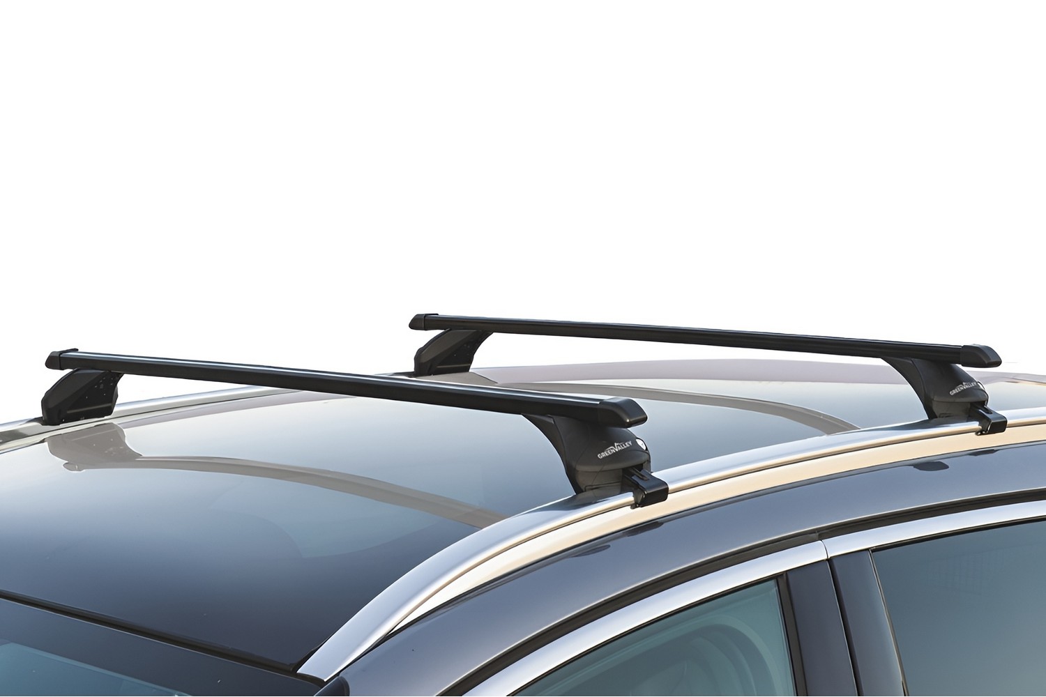 Dachträger passend für BMW X3 (F25) 2010-2017 Green Valley Easy One Quick Schwarz