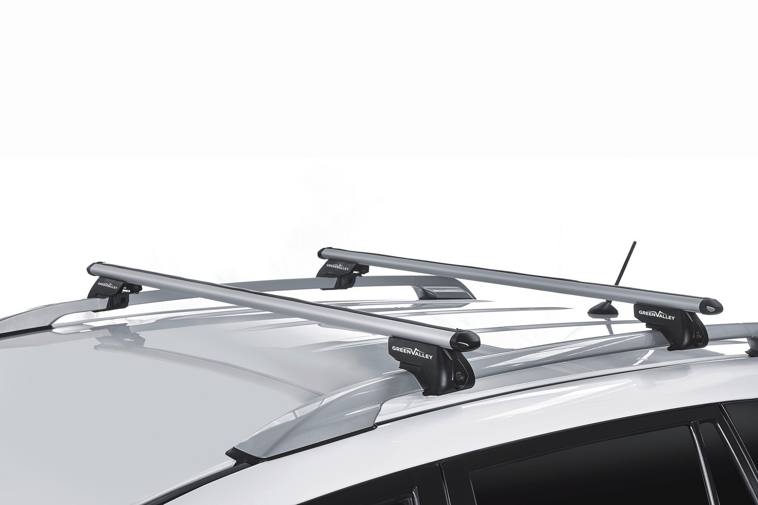 Dachträger passend für Hyundai Atos 1999-2008 5-Türer Schrägheck Green Valley Easy One SW Alu Silber