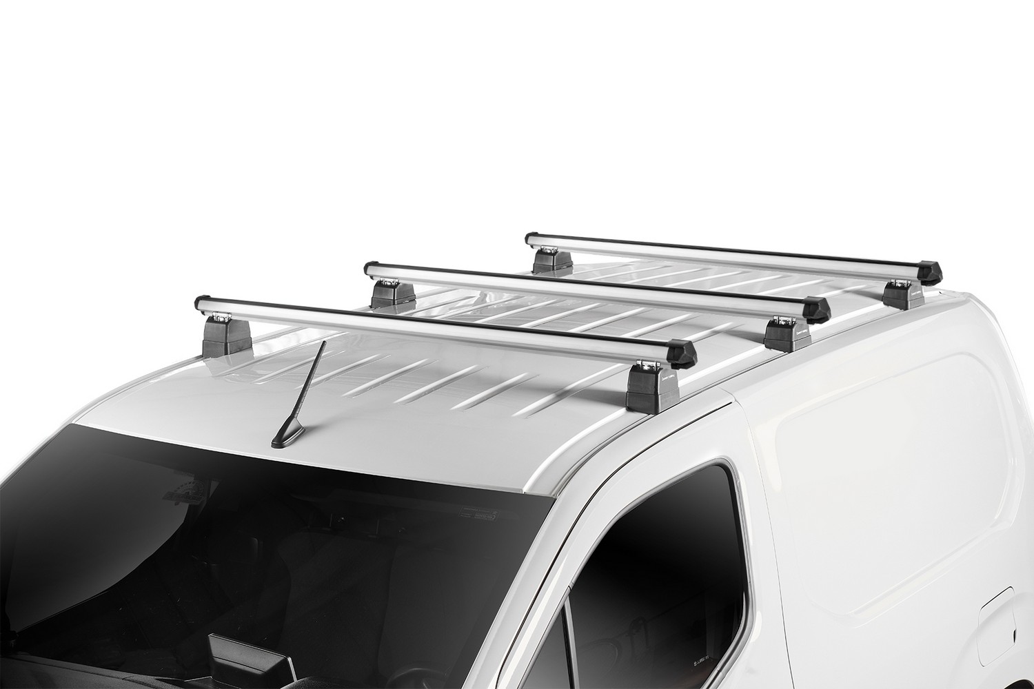 Dachträger passend für Fiat Doblò I 2000-2010 Green Valley Pro-Plus aluminium - 3 Träger