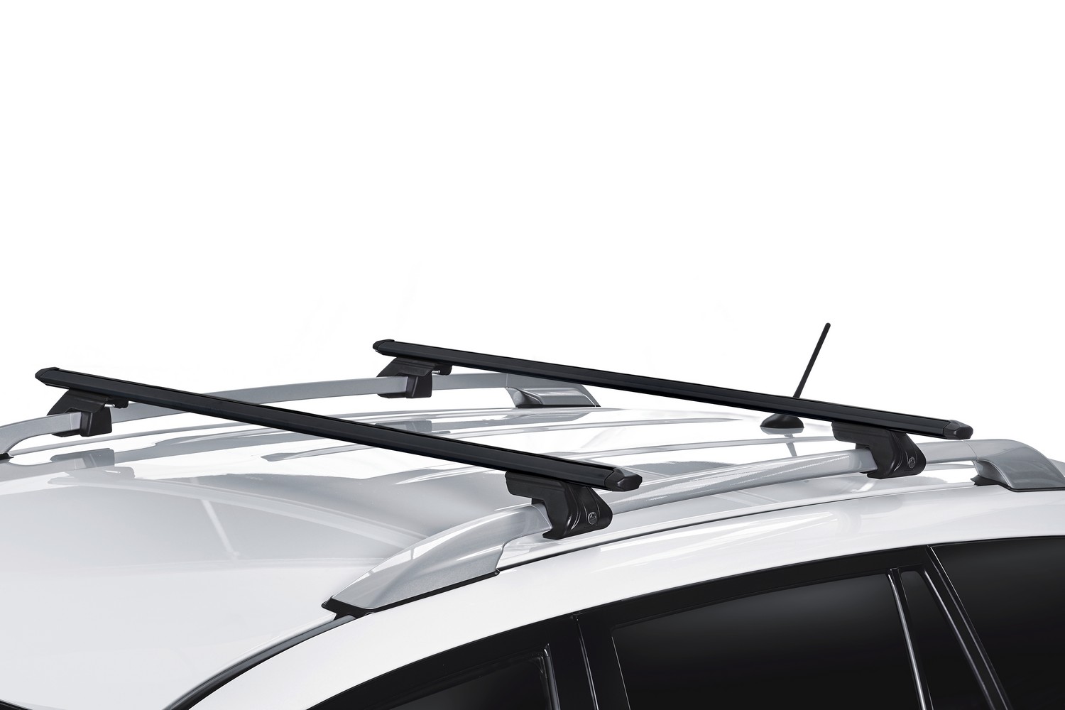 Dakdragers geschikt voor Honda Accord VII Aerodeck / Tourer 2003-2008 wagon Green Valley Trax zwart