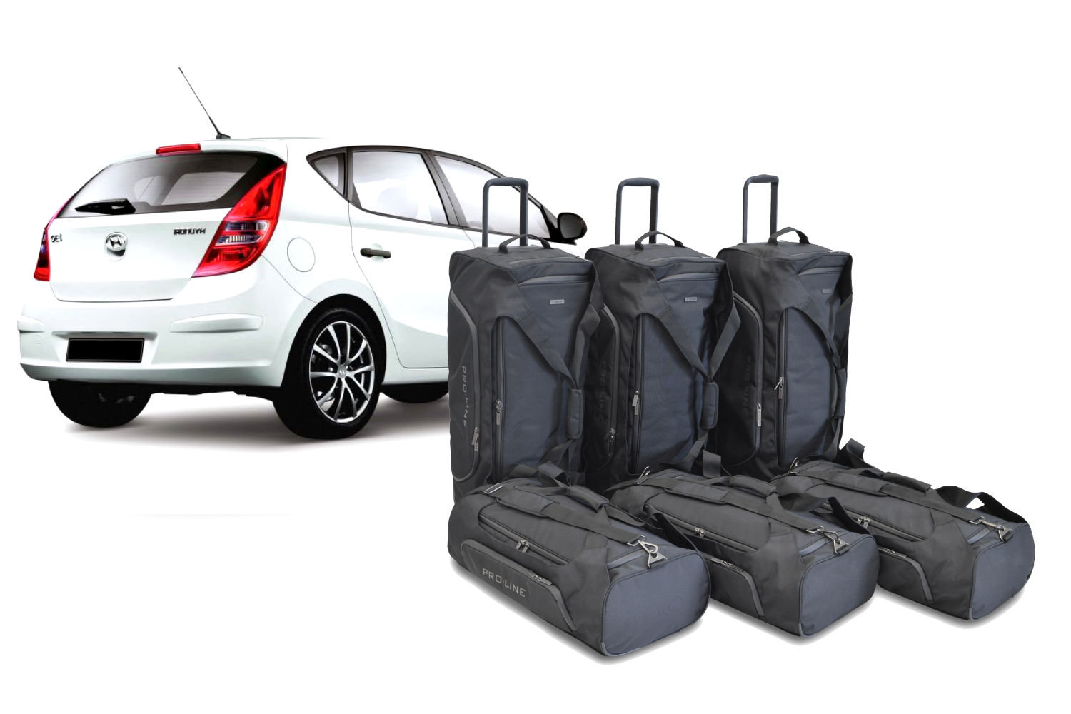 Travel bag set suitable for Hyundai i30 (FD-FDH) 2007-2012 wagon Pro.Line