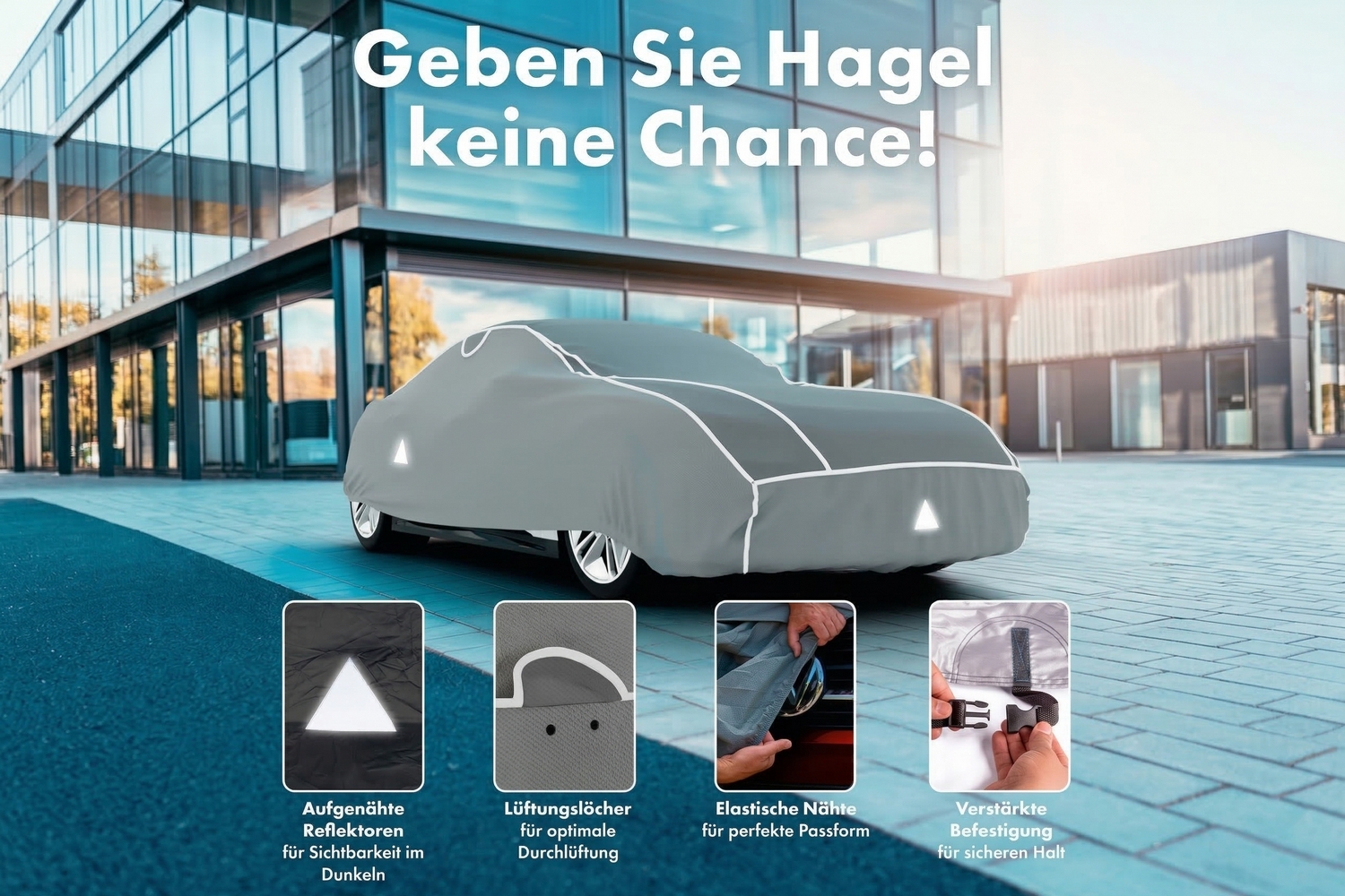 Hail protection cover Hybrid UV Protect Passenger Car (7)