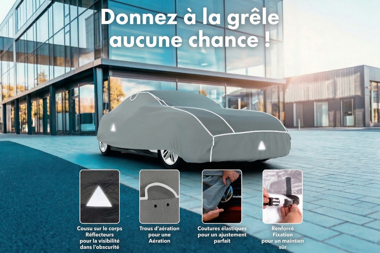 Hail protection cover Hybrid UV Protect Passenger Car (7)