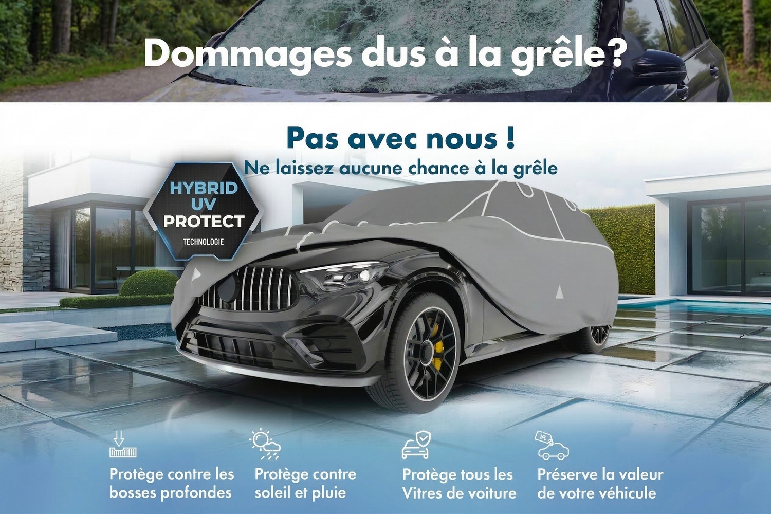 Hail protection cover Hybrid UV Protect SUV (3) Hail protection cover Hybrid UV Protect SUV (3)