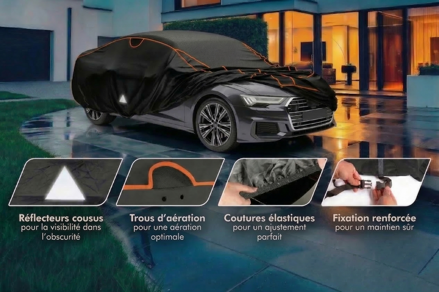 Hail protection cover Perma Protect Passenger Car black (6) Hail protection cover Perma Protect Passenger Car black (6)