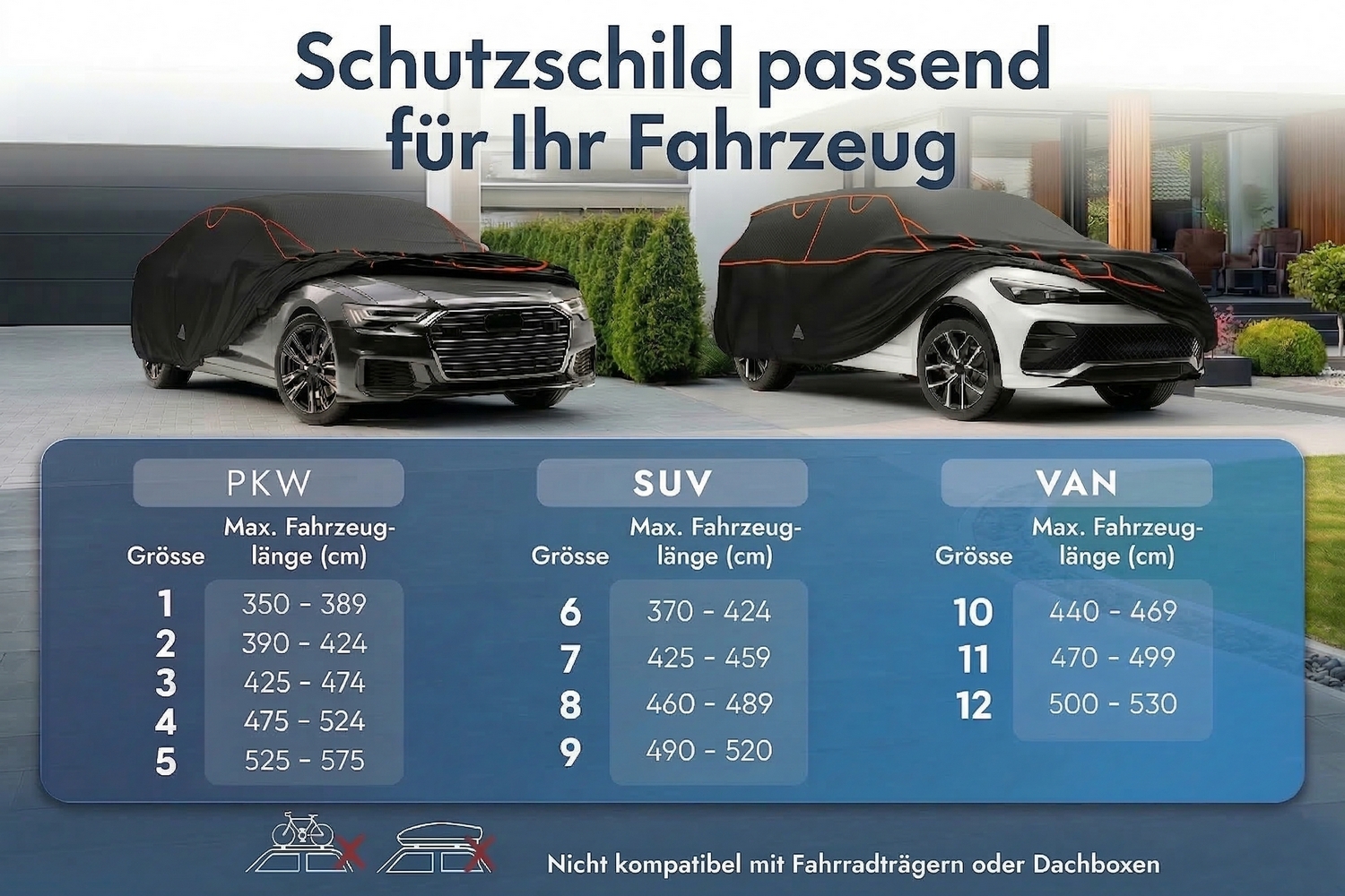 Hail protection cover Perma Protect Passenger Car black (7) Hail protection cover Perma Protect Passenger Car black (7)