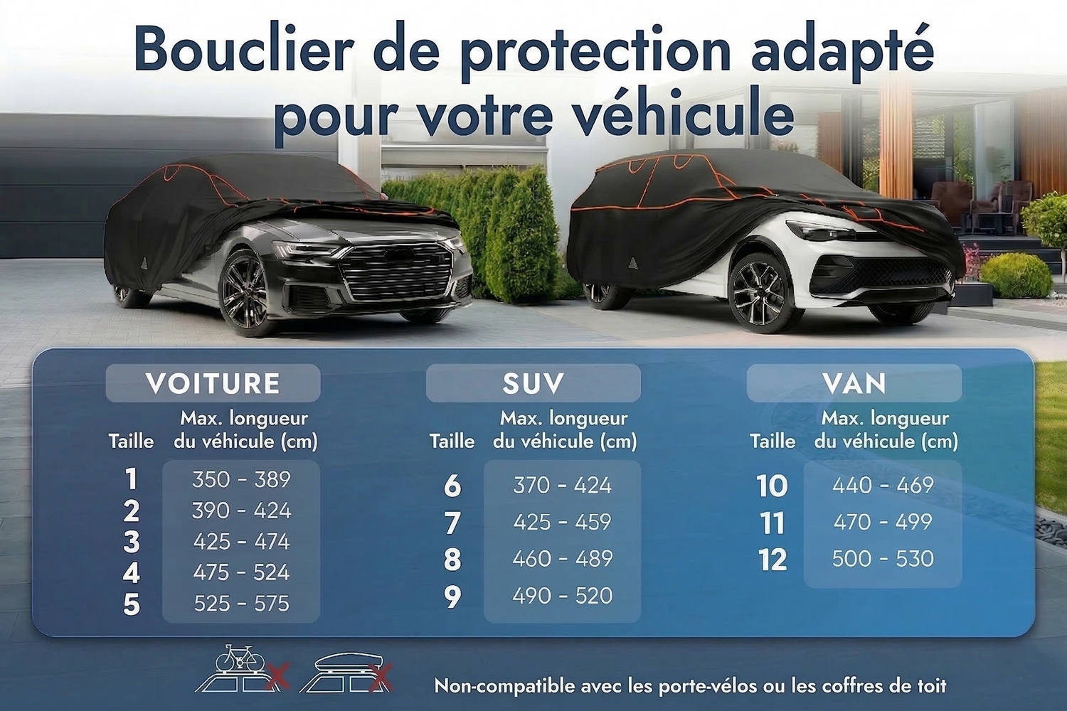 Hail protection cover Perma Protect Passenger Car black (7) Hail protection cover Perma Protect Passenger Car black (7)