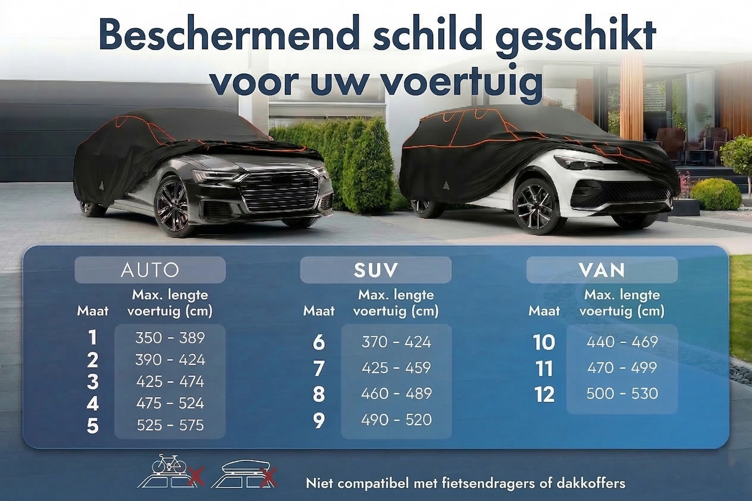 Hail protection cover Perma Protect Passenger Car black (7)