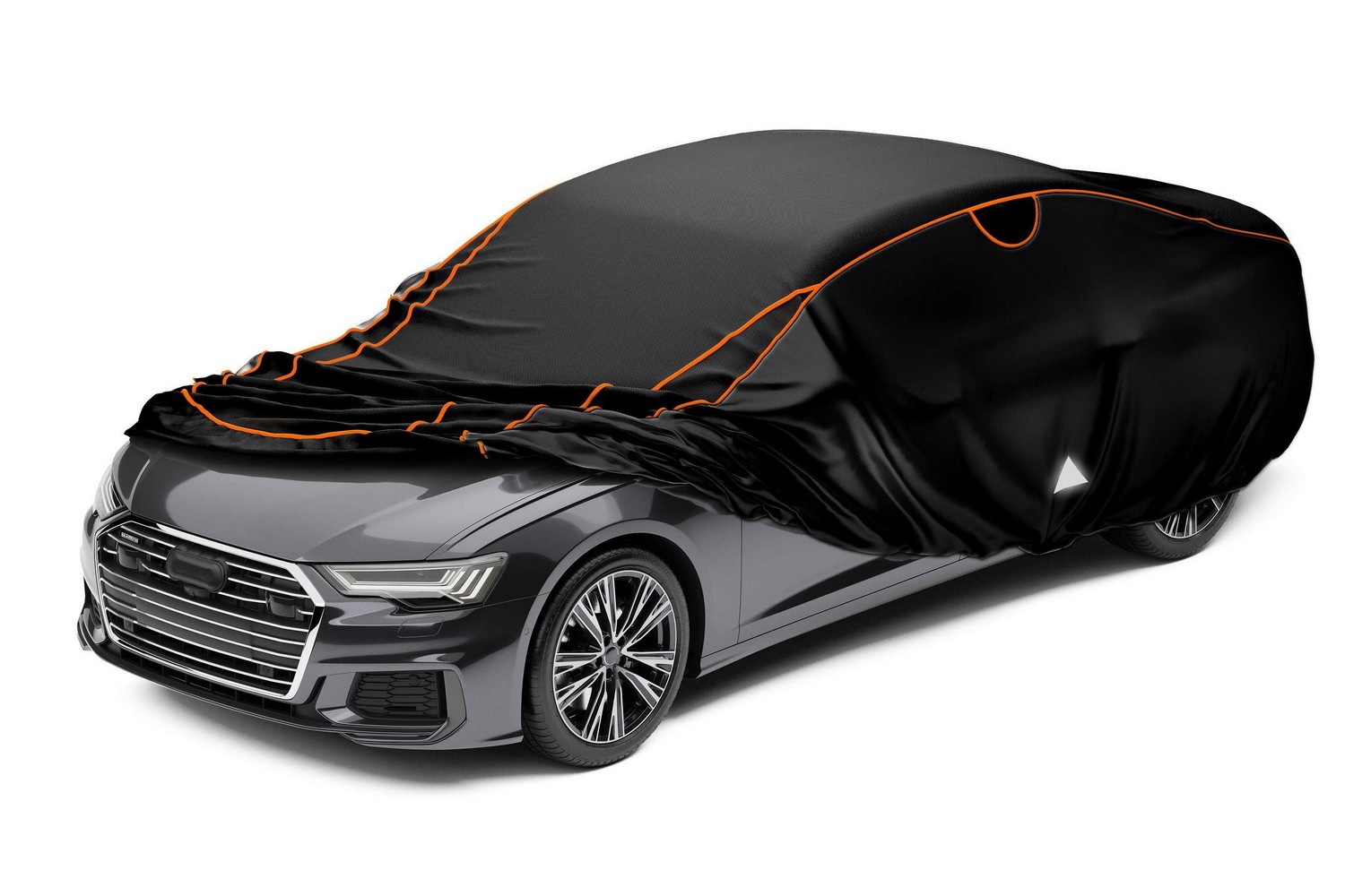 Hail protection cover Perma Protect passenger car M black (2)