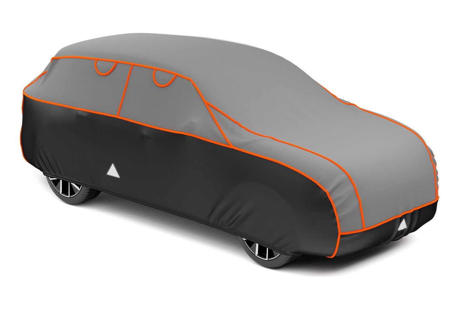 Housse anti-gr&ecirc;le convient &agrave; Honda Civic IX 2011-2017 4 & 5 portes Perma Protect M gris / noir