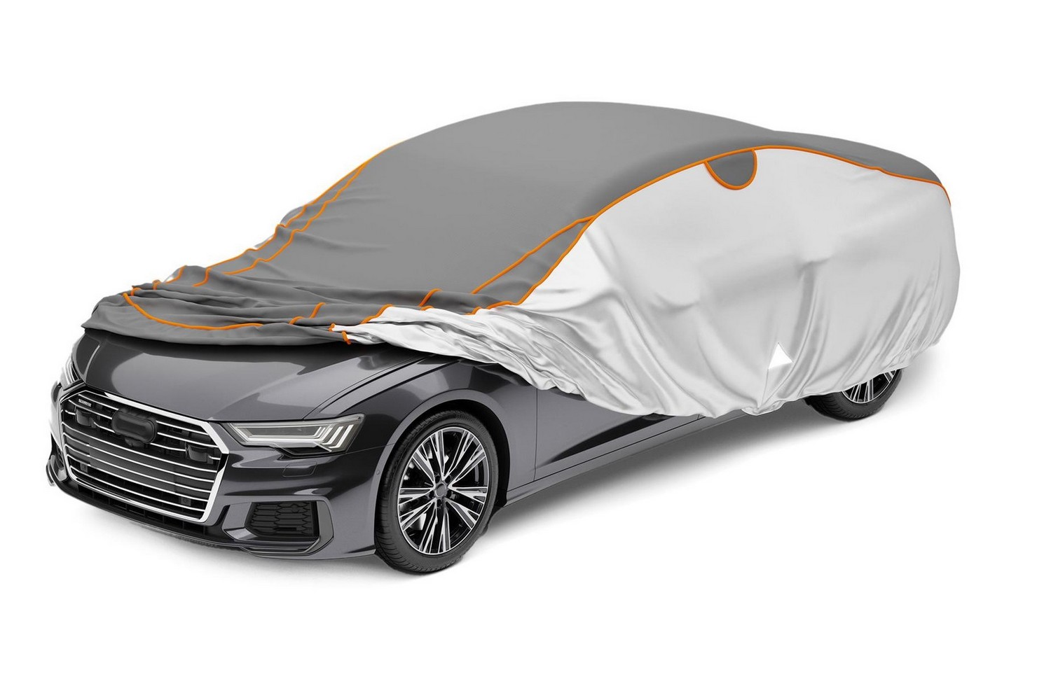 Hail protection cover Perma Protect passenger car XL grey / silver (2)