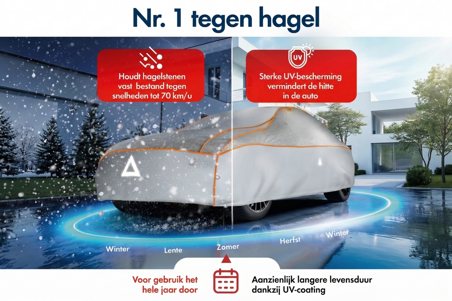 Hail protection cover Premium Epe Sun Protect SUV (4) Hail protection cover Premium Epe Sun Protect SUV (4)