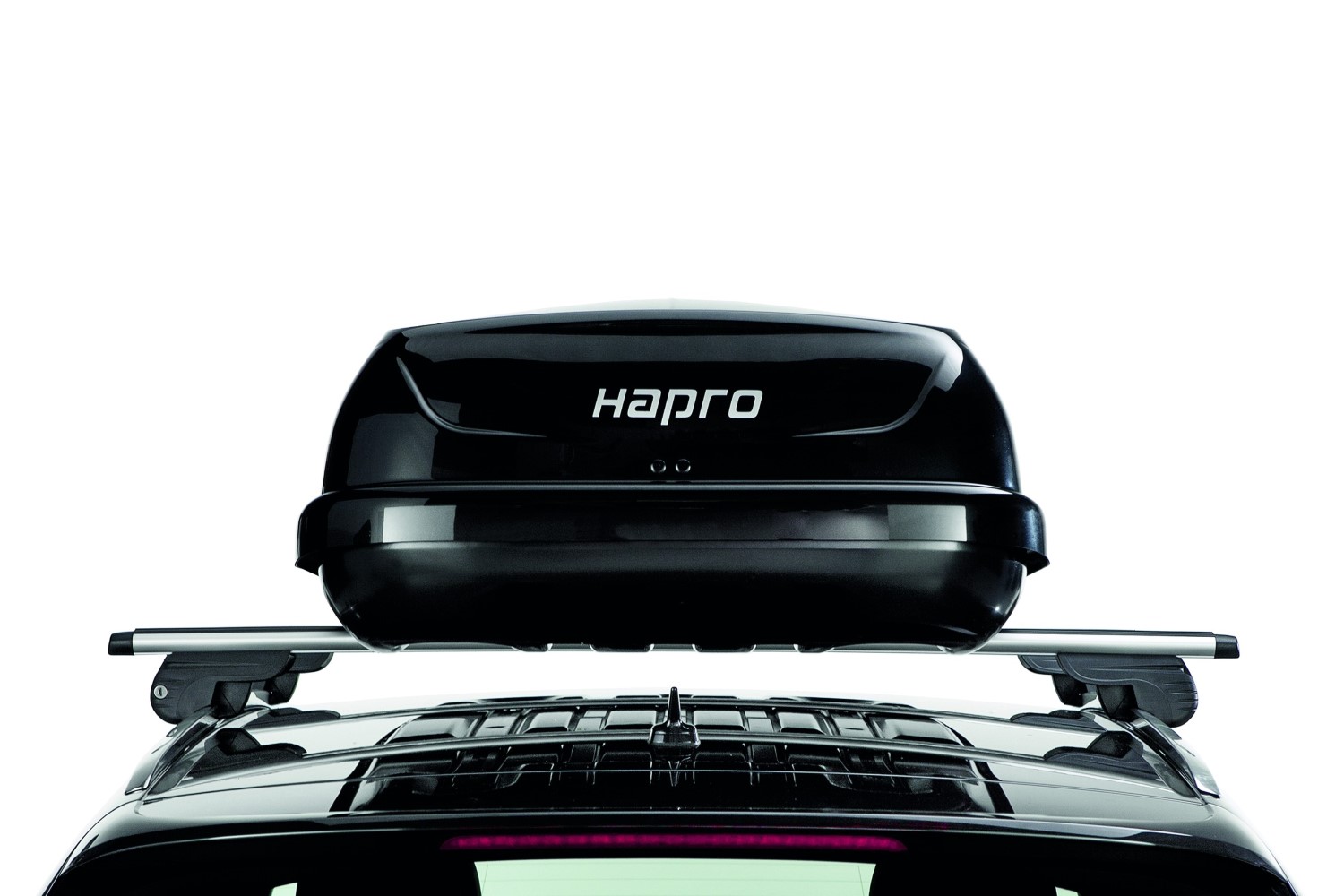 Uitmaken Huisdieren Fabriek Dakkoffer Hapro Traxer 6.6 Brilliant Black | Car Parts Expert
