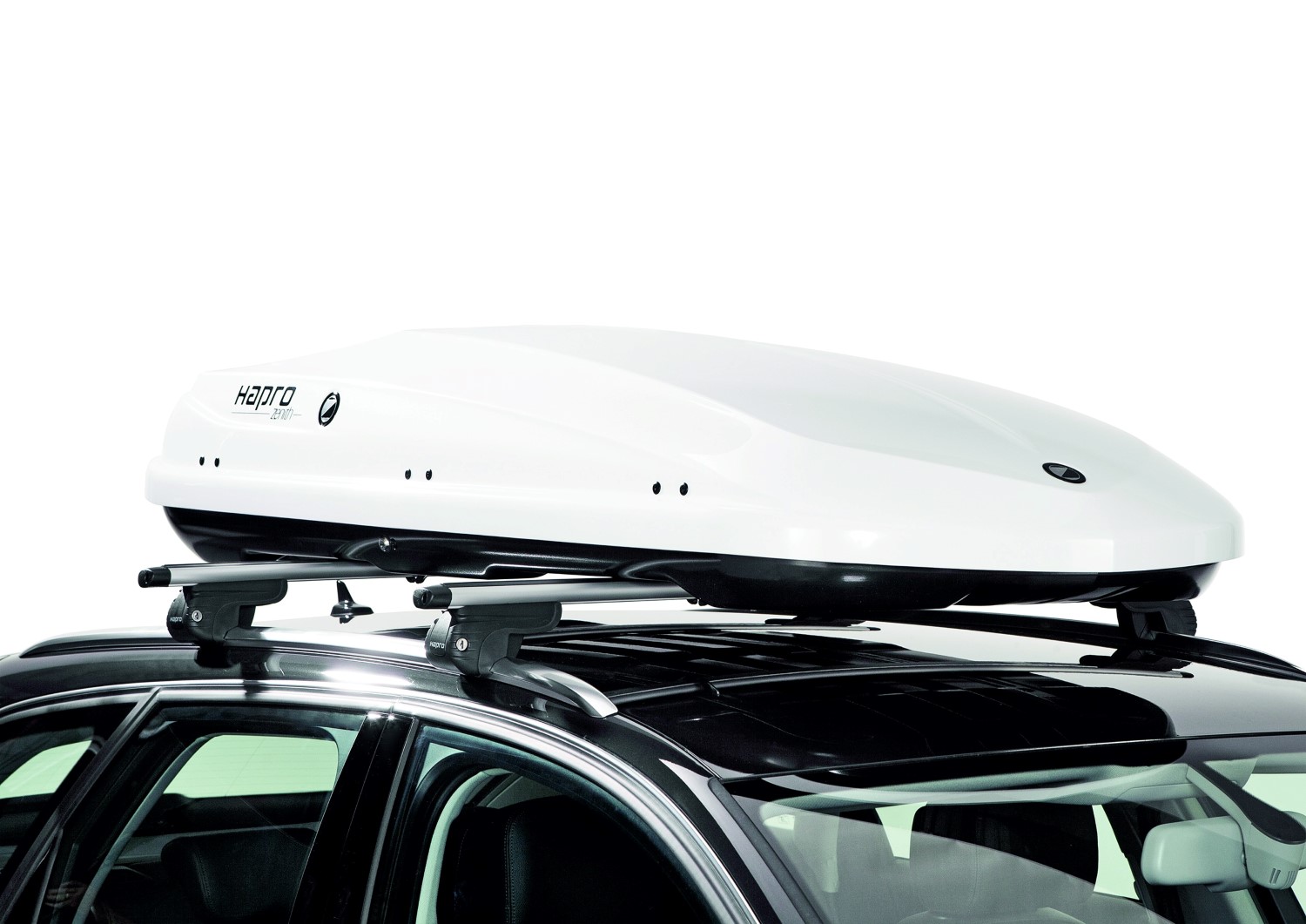 Hapro roof boxes Hapro Zenith 6.6 Pure White roof box