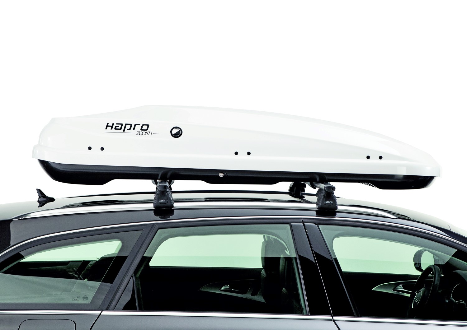 Hapro roof boxes Hapro Zenith 6.6 Pure White roof box
