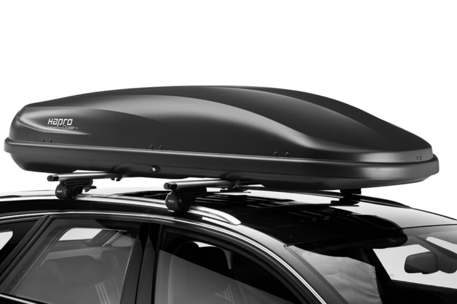 Roof box Hapro Cruiser 10.8 Anthracite with Car-Bags.com bag set (HAP30690-BB1) (4)