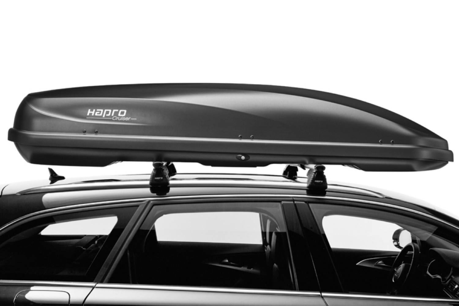 Roof box Hapro Cruiser 10.8 Anthracite with Car-Bags.com bag set (HAP30690-BB1) (5)