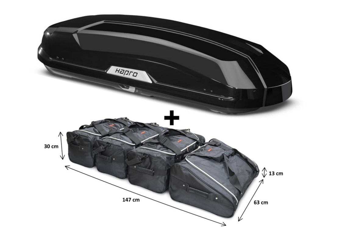 Hapro roof box bag set deals