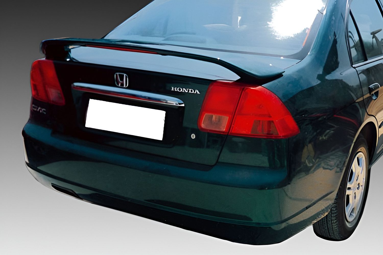 Boot spoiler suitable for Honda Civic VII 2000-2005 4-door saloon Boot spoiler suitable for Honda Civic VII 2000-2005 4-door saloon