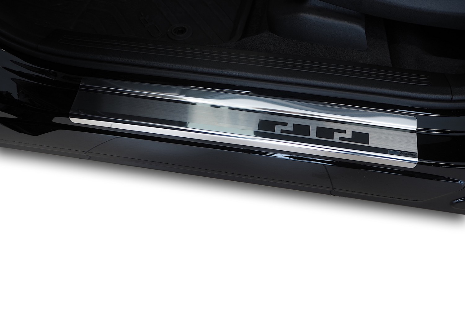 Door sill plates suitable for Honda CR-V VI 2023-present stainless steel brushed